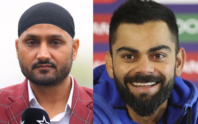 Harbhajan Singh and Virat Kohli