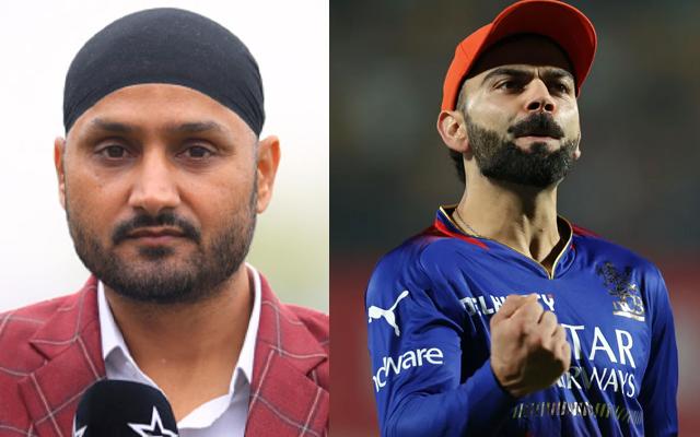 Harbhajan Singh and Virat Kohli