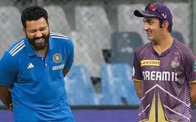 Rohit and Gambhir