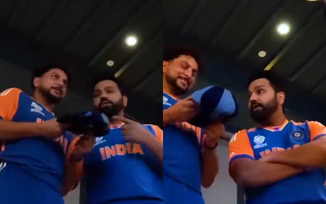 Rohit Sharma and Kuldeep Yadav