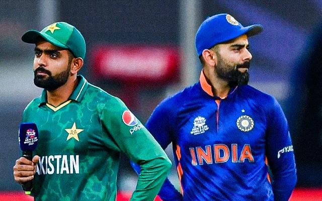 Virat Kohli and Babar Azam, India vs Pakistan