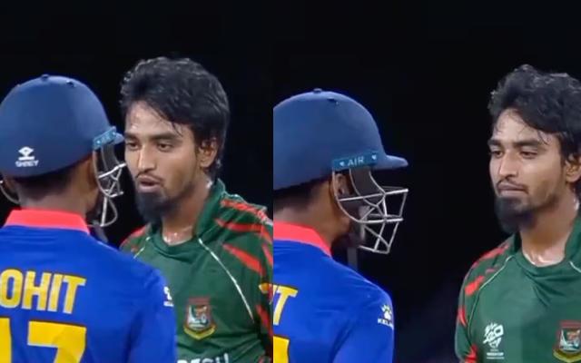 Bangladesh vs Nepal, Rohit Paudel and Tanzim Hasan Sakib