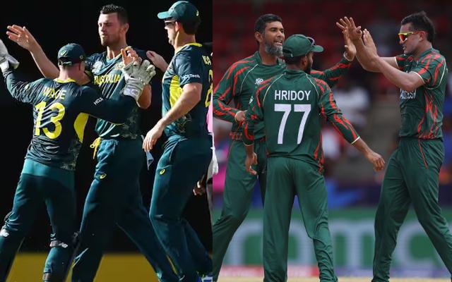 T20 World Cup 2024: Match 44, AUS vs BAN, Match Preview: Head-to-Head records, pitch report, and more