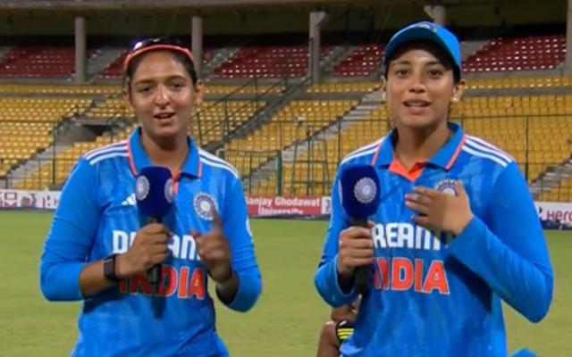 Smriti Mandhana and Harmanpreet Kaur