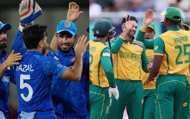 Afghanistan and South Africa Team