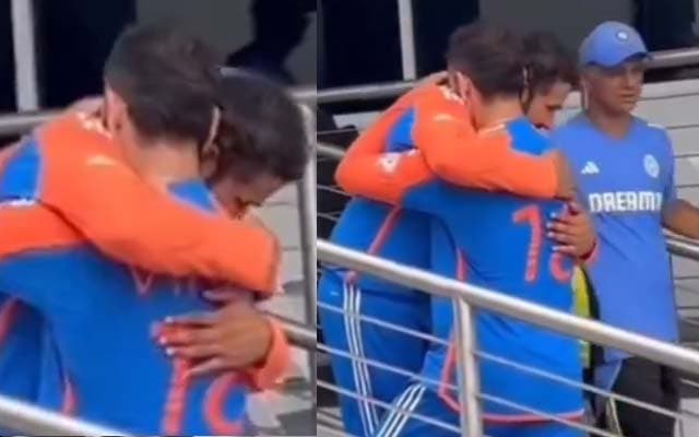 Emotional Hug Between Rohit Sharma And Virat Kohli Right After T20 World Cup Final Wins Internet