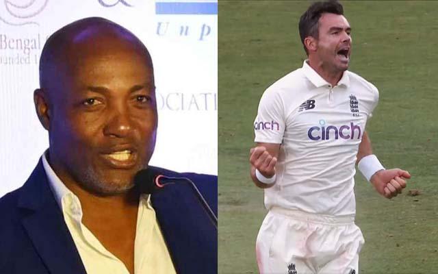 Brian Lara and James Anderson