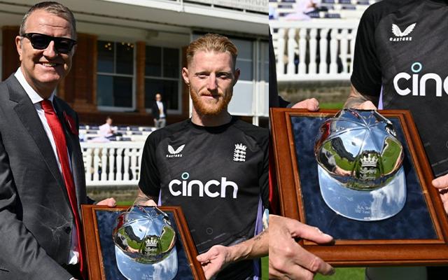 Ben Stokes and Silver cap