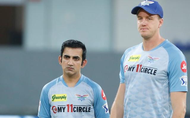 Gautam Gambhir and Morne Morkel