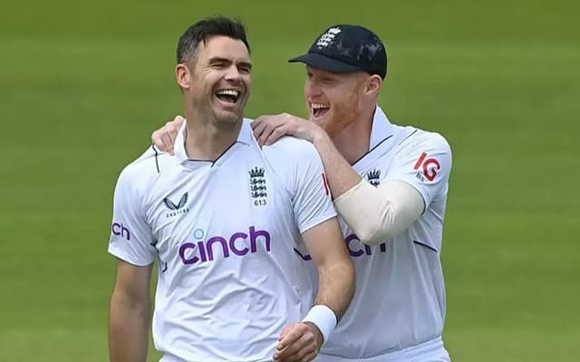 James Anderson and Ben Stokes