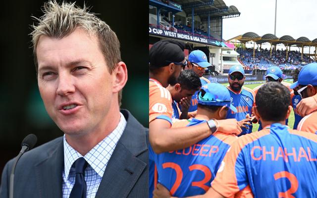 Brett Lee and Team India