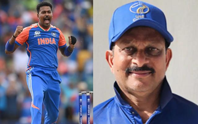 Hardik Pandya and Lalchand Rajput