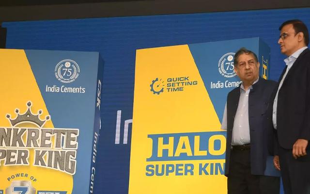 N. Srinivasan, Chennai Super Kings, India Cements