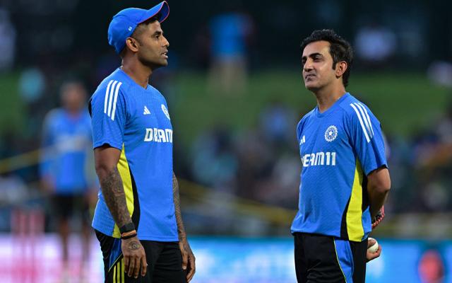 Gautam Gambhir and Suryakumar Yadav