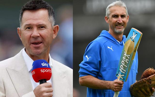 Ricky Ponting and Jason Gillespie