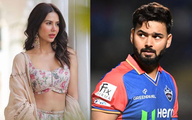 Sonam Bajwa and Rishabh Pant