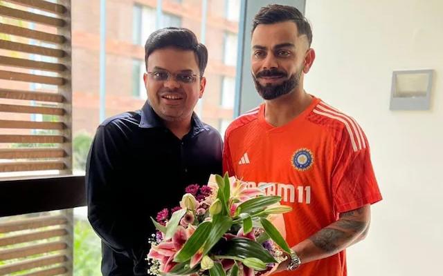 Virat Kohli and Jay Shah