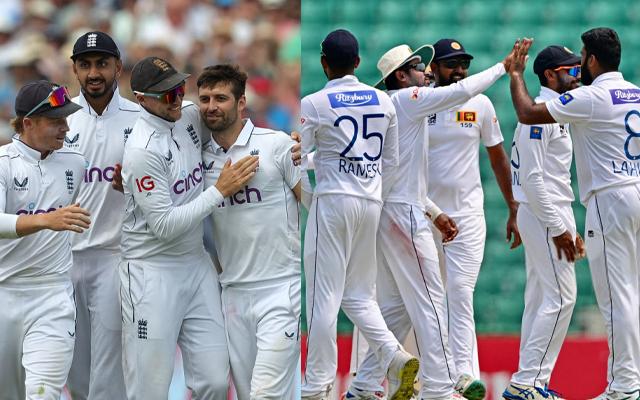 England and Sri Lanka Test Cricket