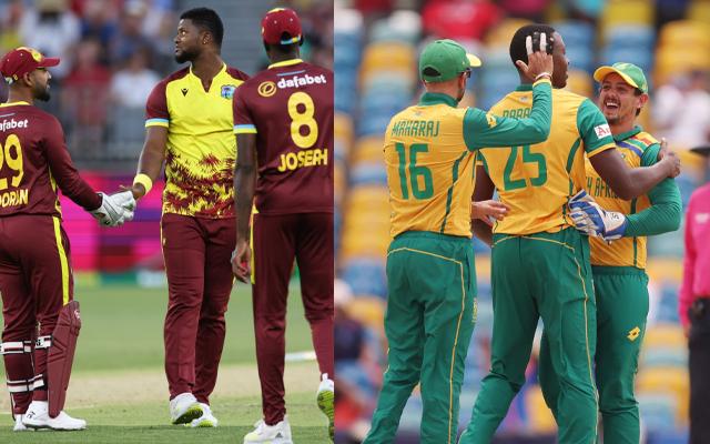 West Indies and South Africa