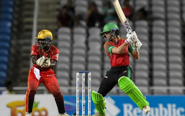 Trinbago Knight Riders and Guyana Amazone Warriors