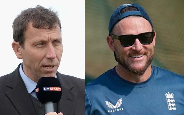 Michael Atherton and Brendon McCullum