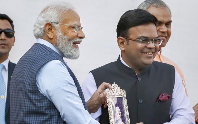 Jay Shah and Narendra Modi