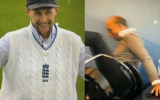 Joe Root and Nasser Hussain