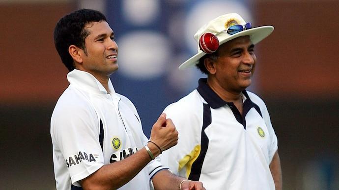 Sunil Gavaskar and Sachin Tendulkar.