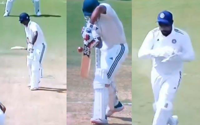 Vidwath Kaverappa's brilliant delivery sends Mayank Agarwal packing early