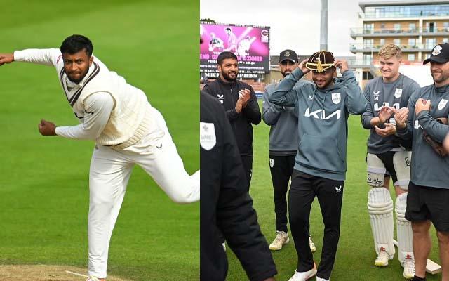 Shakib Al Hasan reported for suspect bowling action during Surrey County Championship