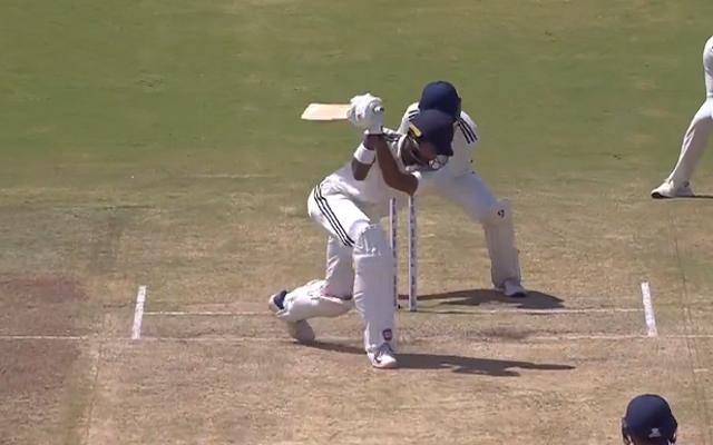 Watch: Devdutt Padikkal undone by Shams Mulani's sneaky ripper