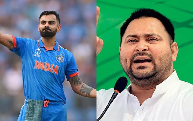 Tejasvi Yadav on Virat Kohli