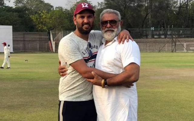 Yuvraj Singh and Yograj Singh