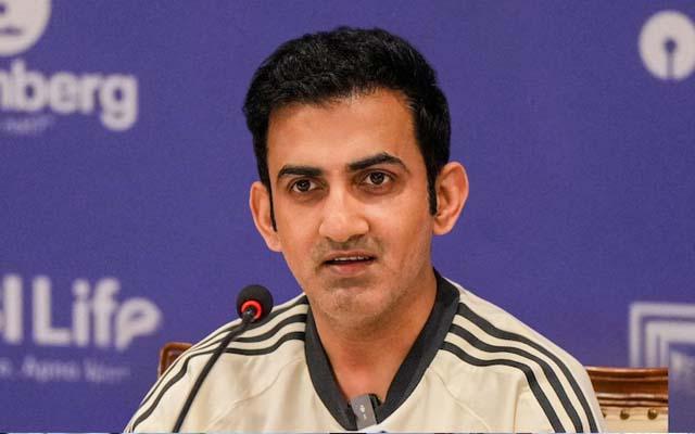 We don't drop anyone, we select the best: Gautam Gambhir