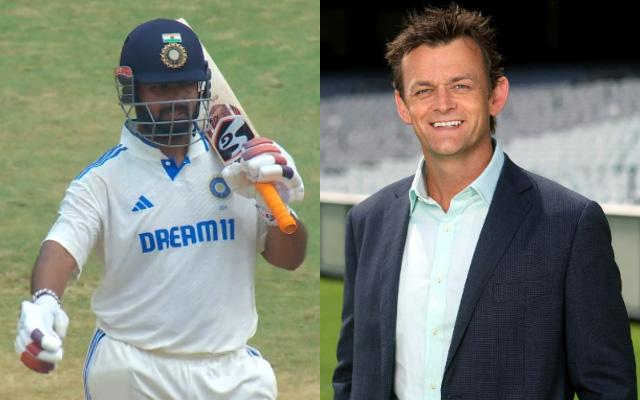 Adam Gilchrist and Rishabh Pant