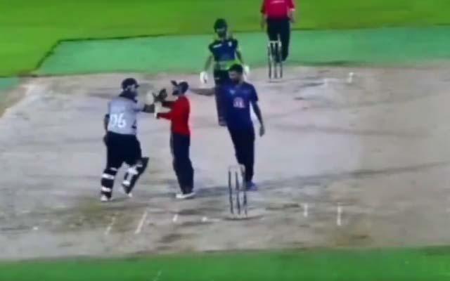 Watch- Cricket match in UAE turns ugly as players engage in on-field fight, video goes viral