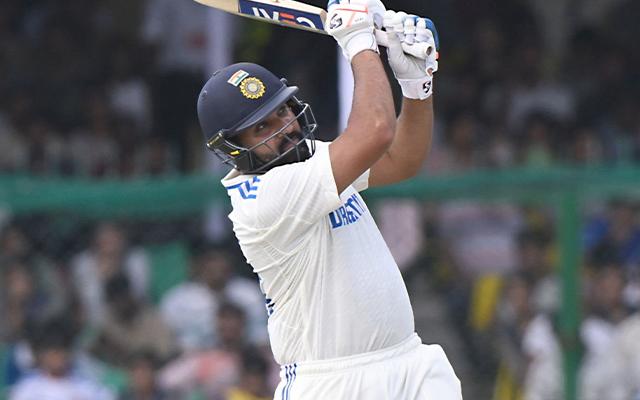 Furious Rohit Sharma departs next ball after surviving LBW call (Twitter)