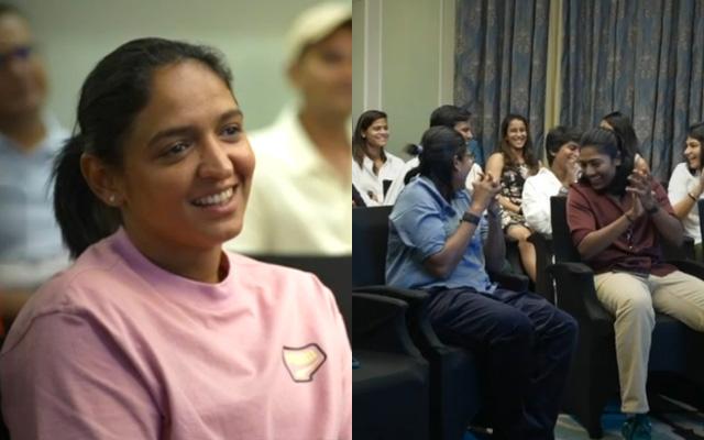 Harmanpreet Kaur and Indian Team