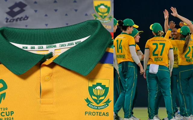 CSA obliges personal touch to South Africa Women's T20 World Cup jersey