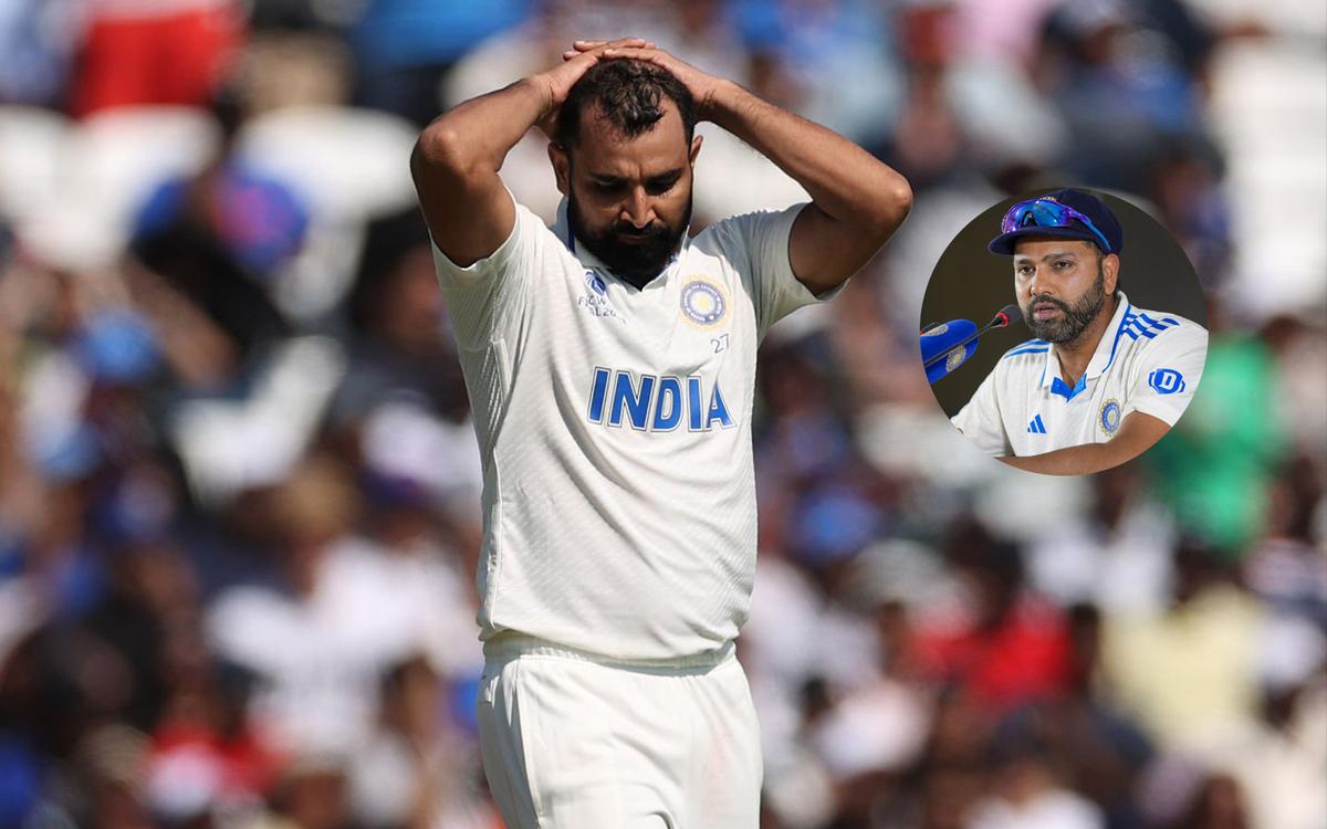 'Shami recently had a setback in his recovery' - Rohit Sharma comments on Mohammed Shami's return