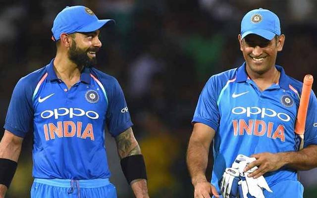 Virat Kohli suprasses MS Dhoni to become India’s second-most capped player