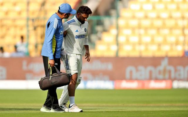 IND vs NZ 2024: Rishabh Pant to not take field on Day 3 in Bengaluru Test