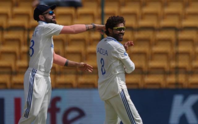 Watch: Ravindra Jadeja's two quick wickets put India back in contest