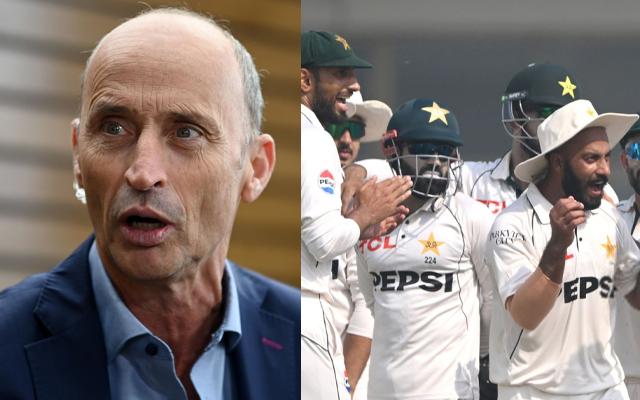 Nasser Hussain and Pakistan Team