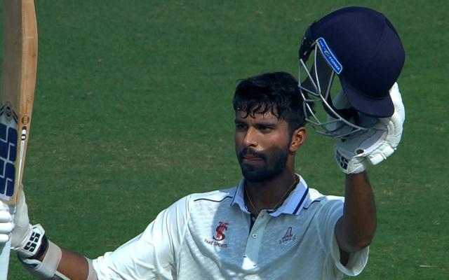 Washington Sundar brings up second first-class ton