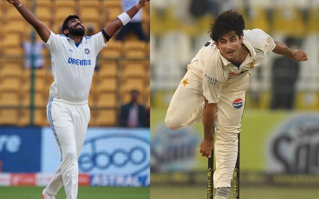 Jasprit Bumrah and Naseem Shah