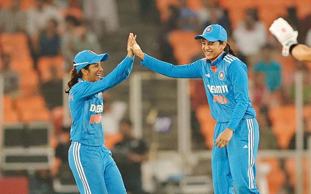 Smriti Mandhana breathes sigh of relief after India wins first ODI