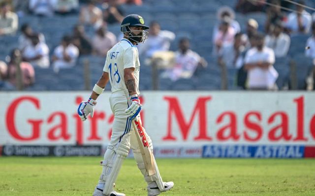 Sanjay Manjrekar disapproves of Virat Kohli's dismissal