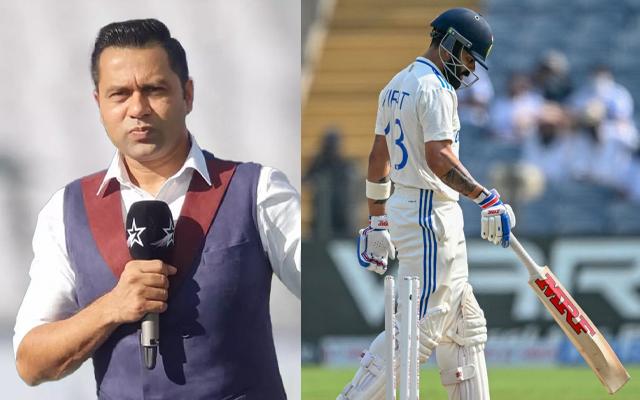 Aakash Chopra and Virat Kohli