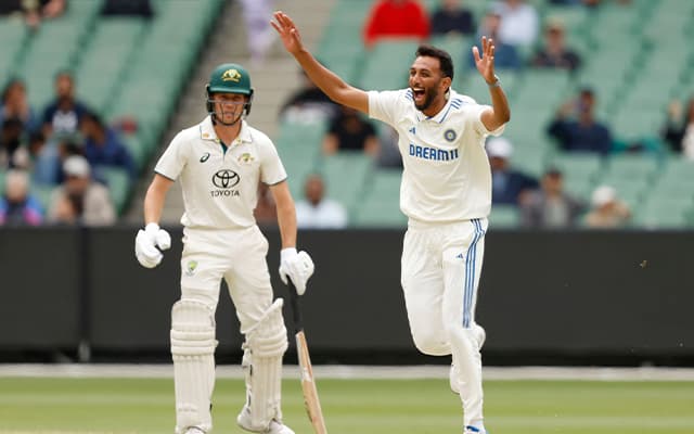 WATCH- Australia probables face Prasidh Krishna’s wrath in second innings against India A in Melbourne